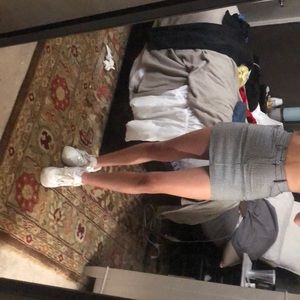 Brandy melville White and black skirt